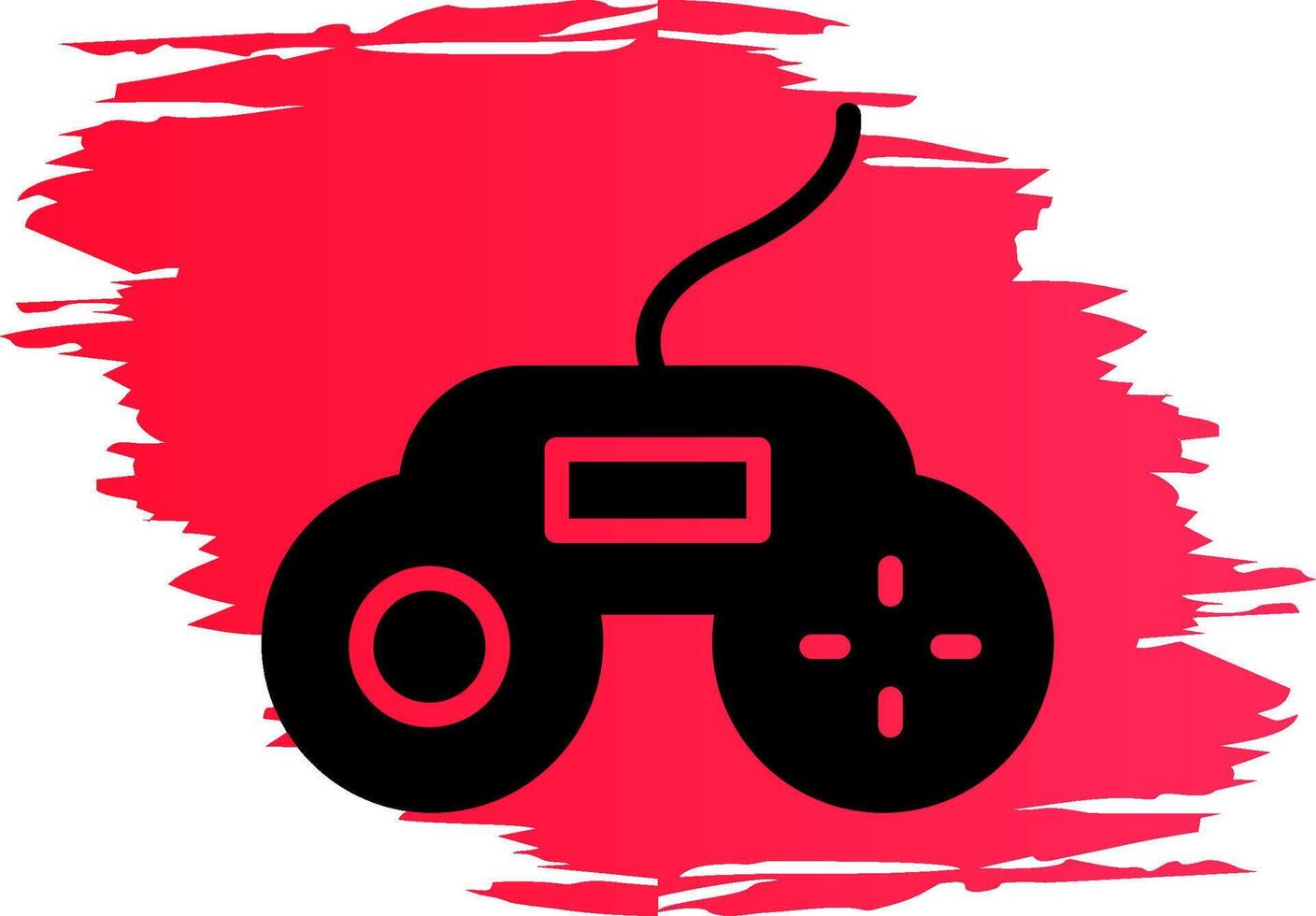 Gamepad kreativ Symbol Design vektor