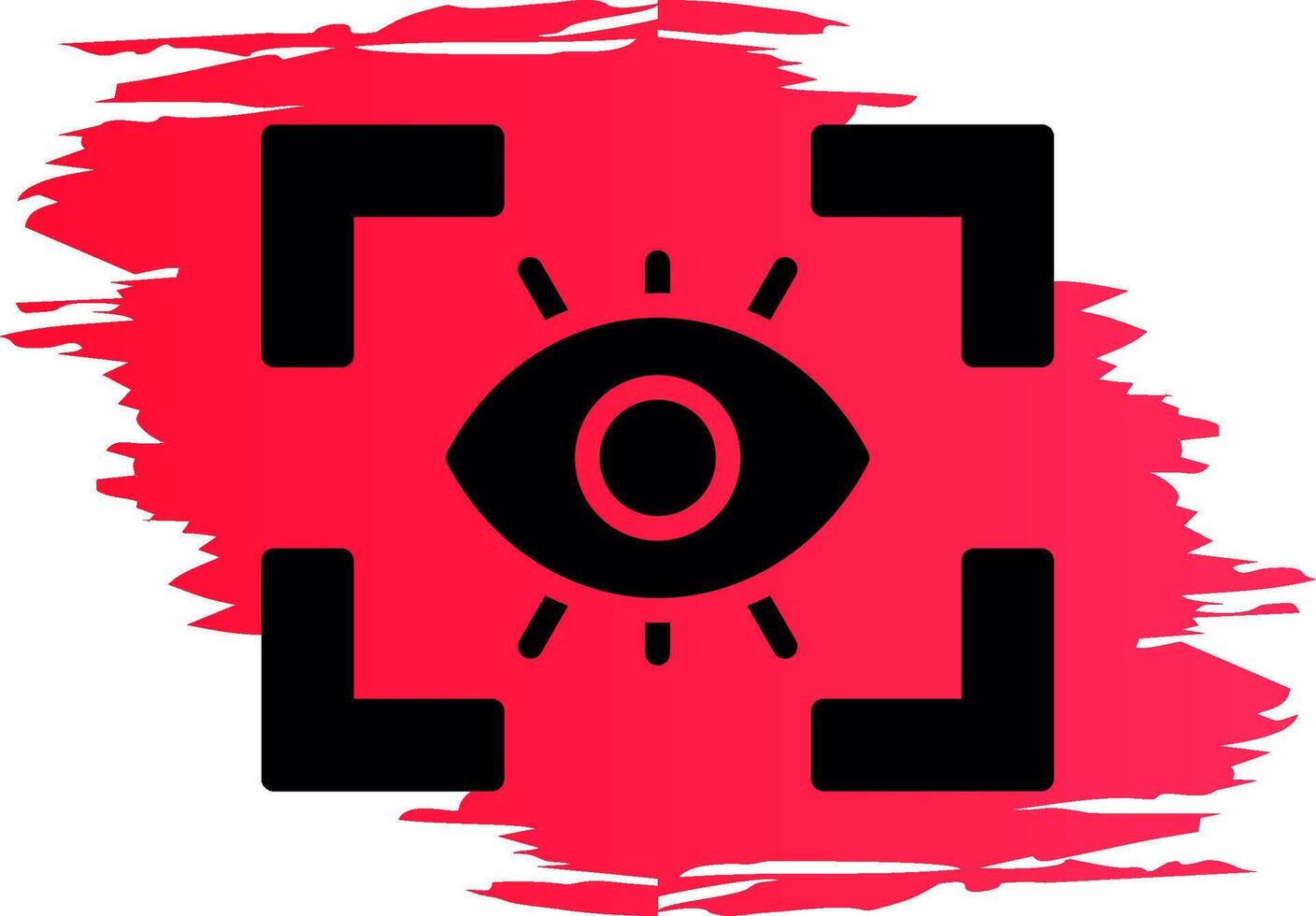 Auge kreatives Icon-Design vektor