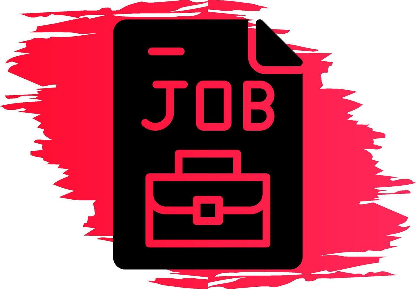 Job kreatives Icon-Design vektor