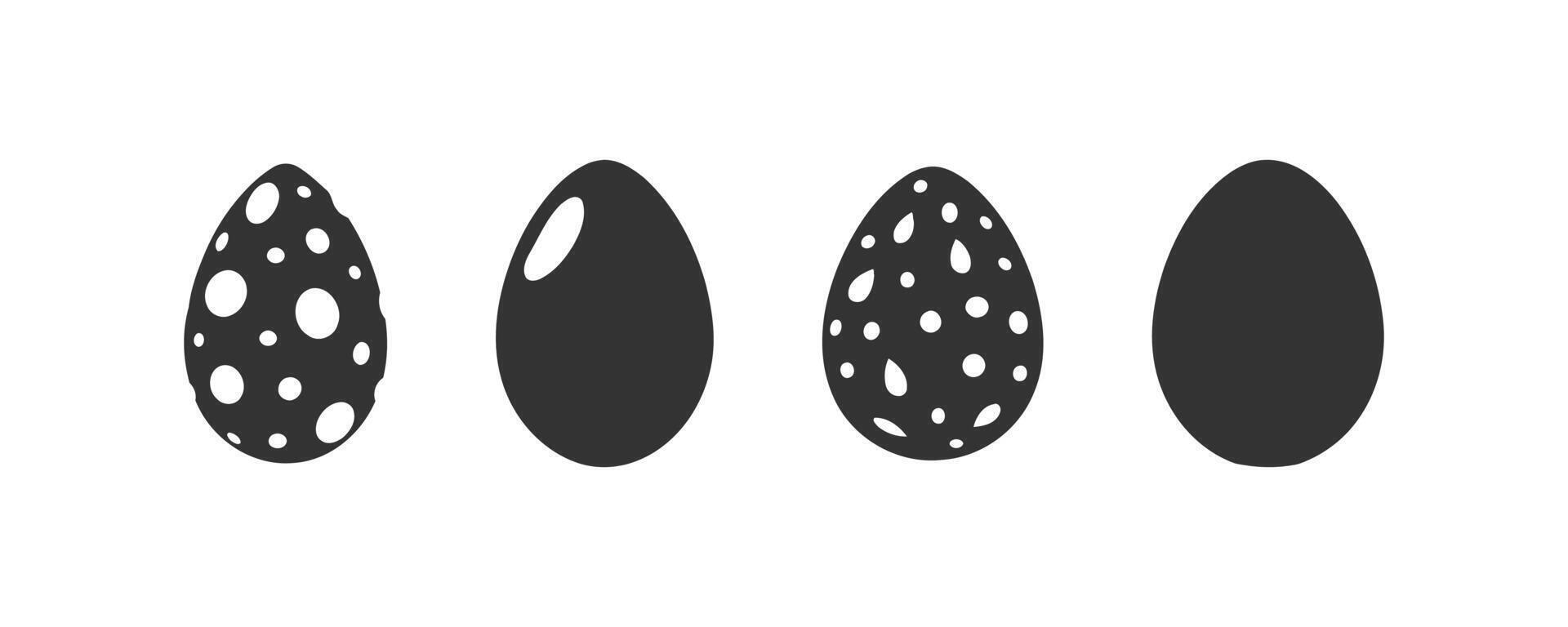 Ostern Eier Sammlung. Vektor Illustration Design.