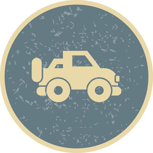 Vektor-Jeep-Symbol vektor