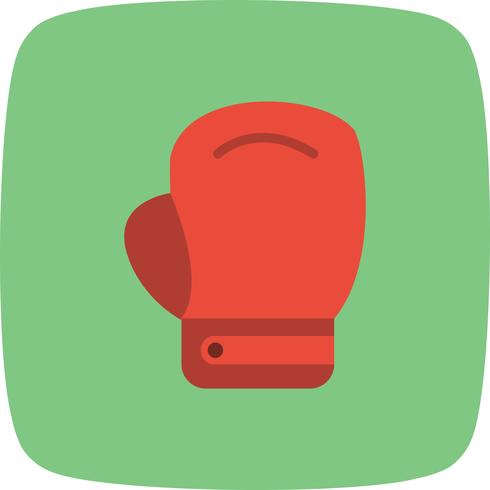 Boxning Ikon Vector Illustration