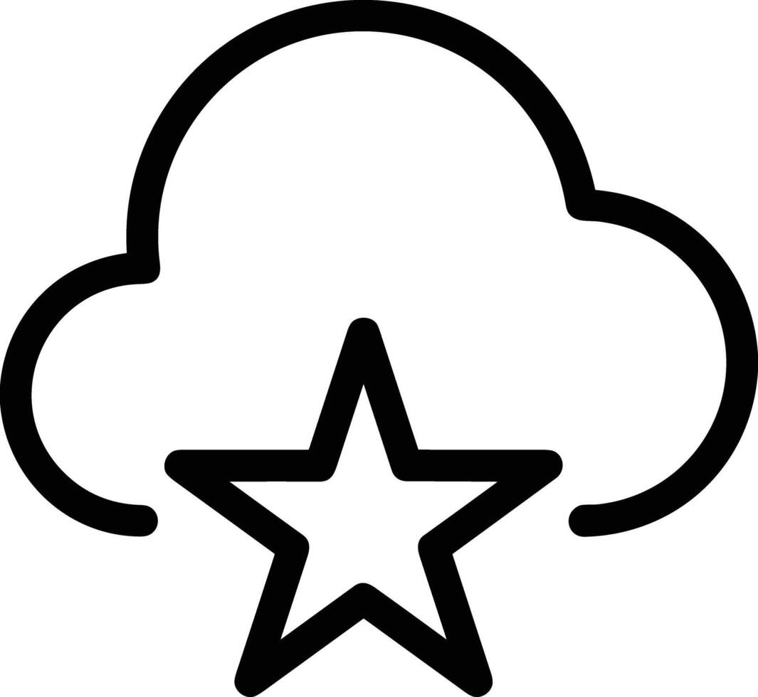 Wolke Symbol Symbol Vektor Bild. Illustration von das Hosting Lager Design Bild