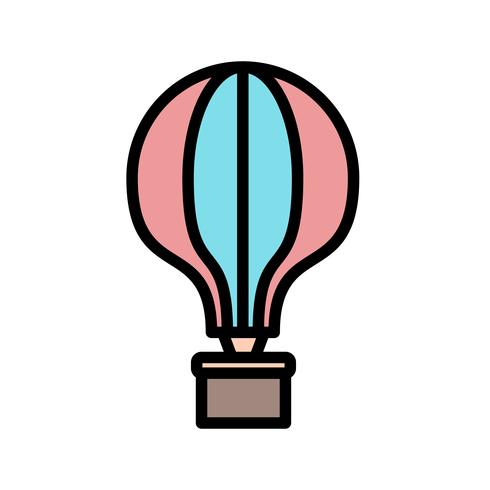 Vektor luftballong ikon