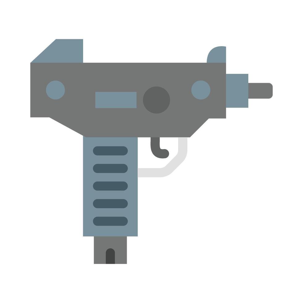 uzi Glyphe Vektor eben Symbol Design