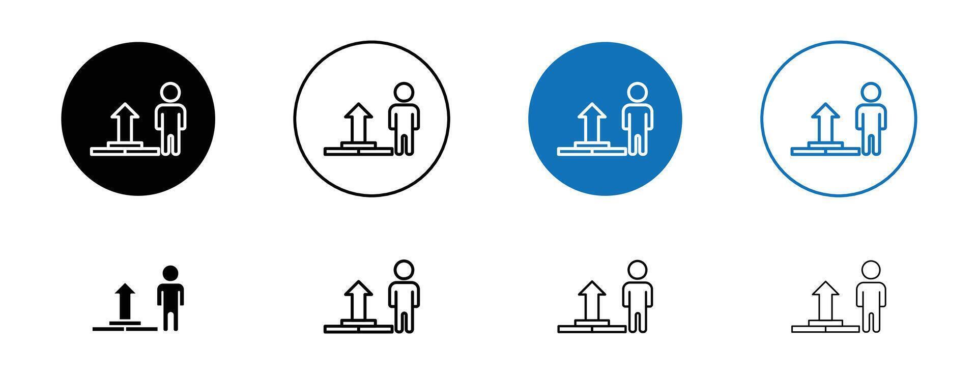 persönlich Entwicklung Symbol vektor