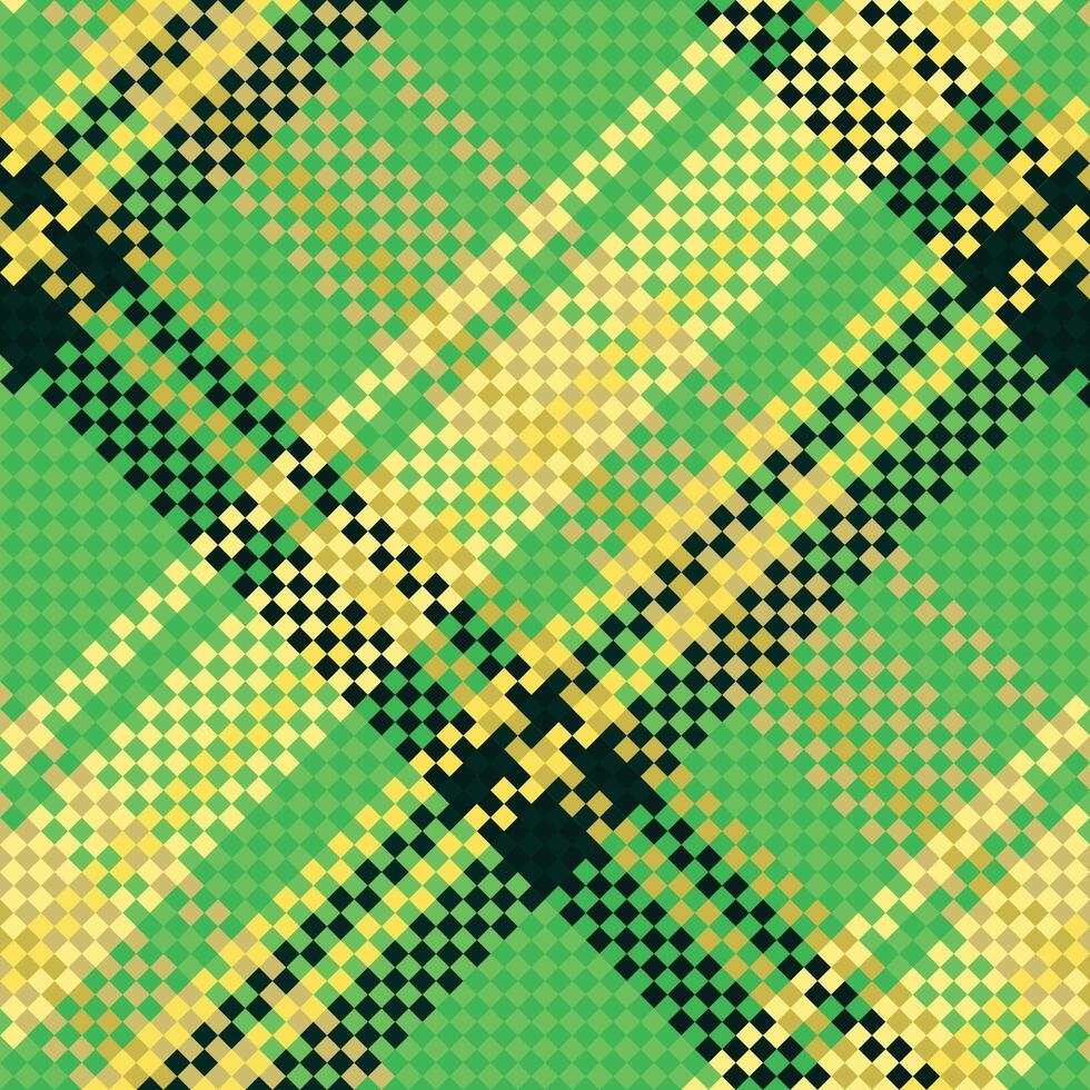 Tartan-Karomuster mit Textur und Hochzeitsfarbe. vektor