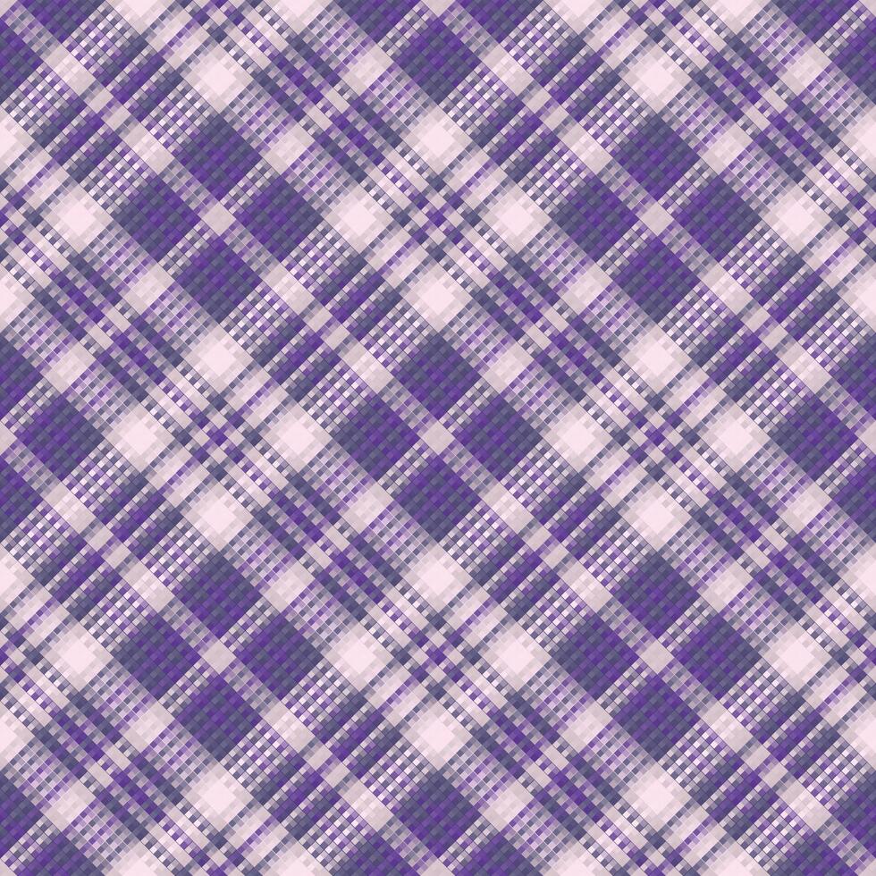 Tartan-Karomuster mit Textur und Hochzeitsfarbe. vektor