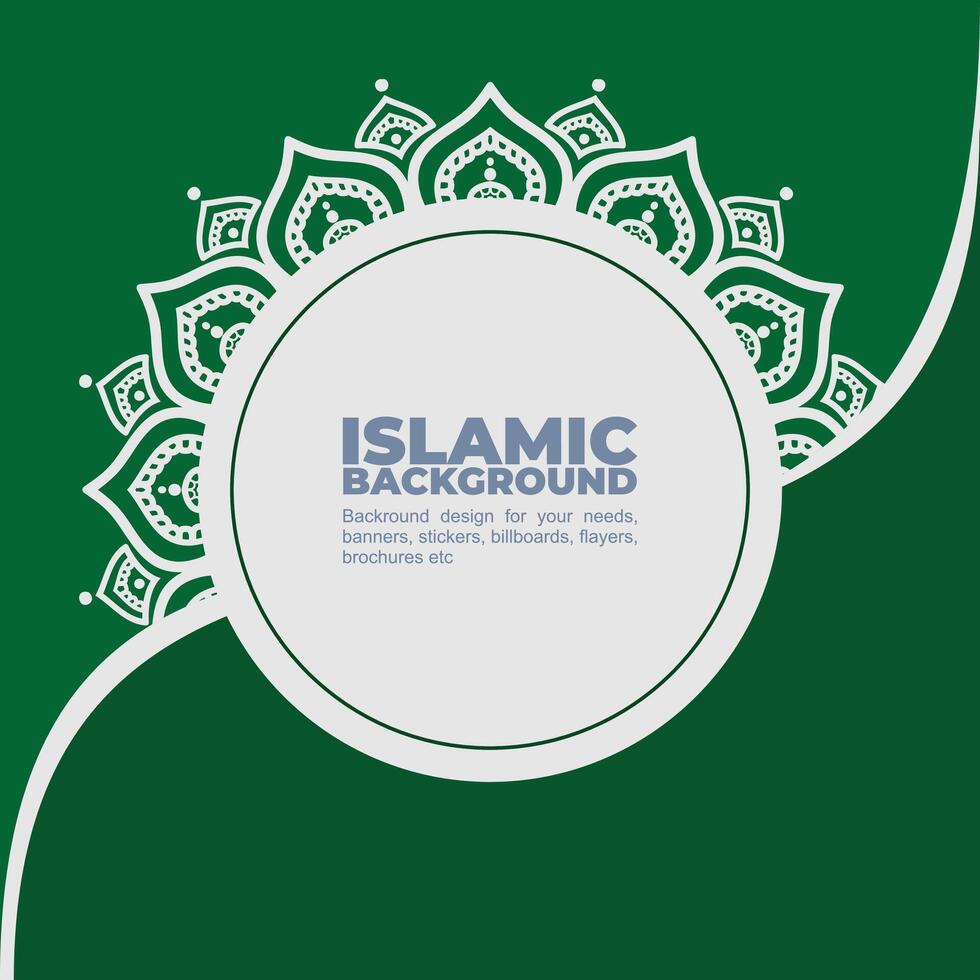 Hintergrund islamisch Design vektor