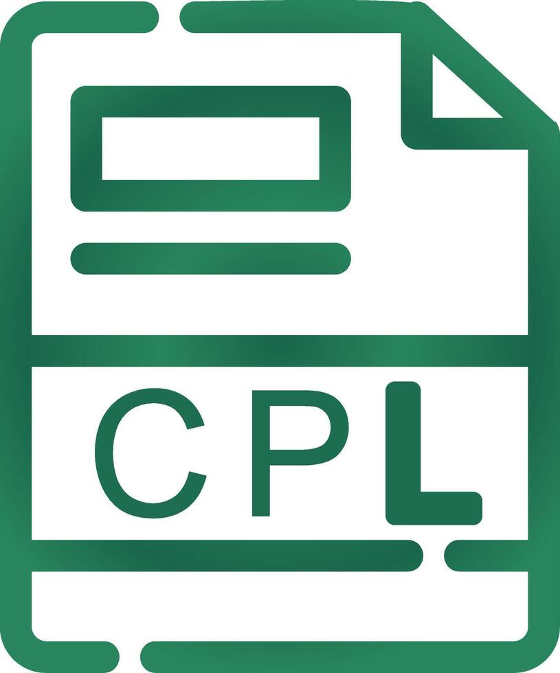 cpl kreativ Symbol Design vektor