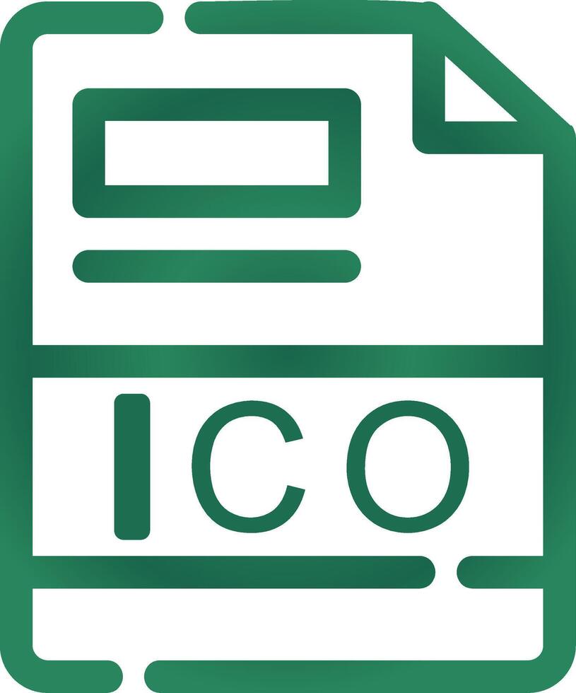 ico kreativ ikon design vektor