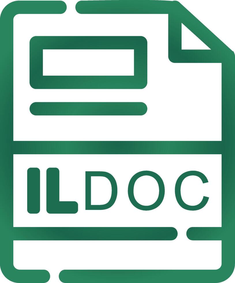 ildoc kreativ ikon design vektor