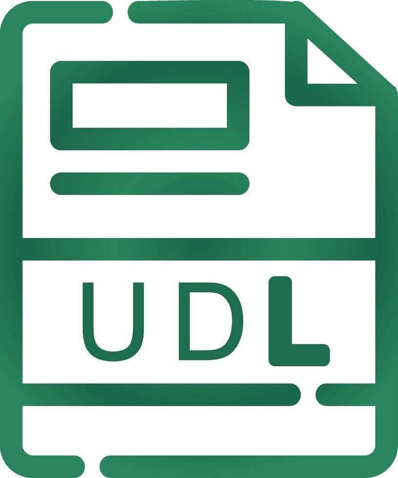 udl kreativ Symbol Design vektor