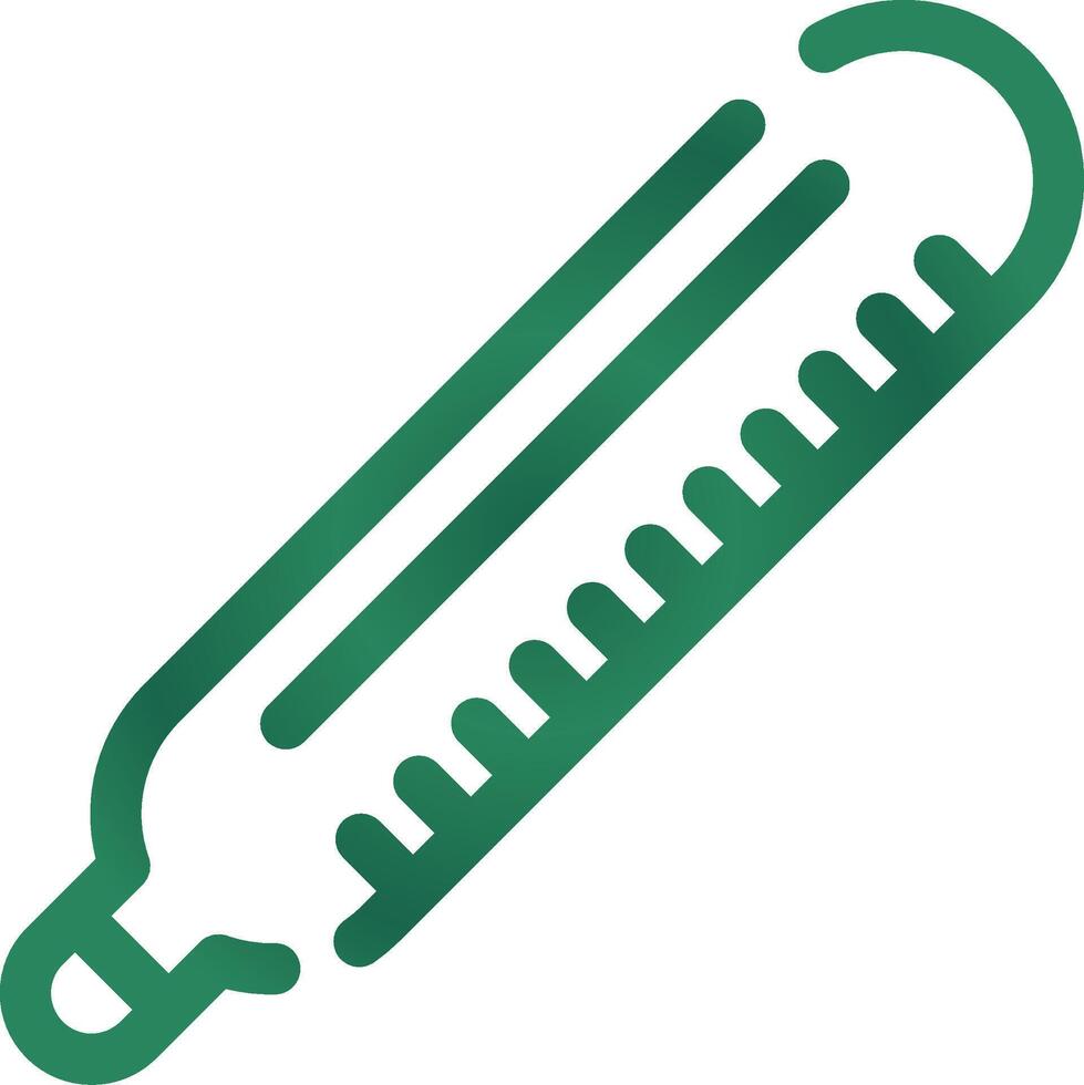 Thermometer kreatives Icon-Design vektor