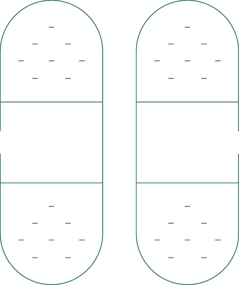 Wunde Pflege Produkte kreativ Symbol Design vektor