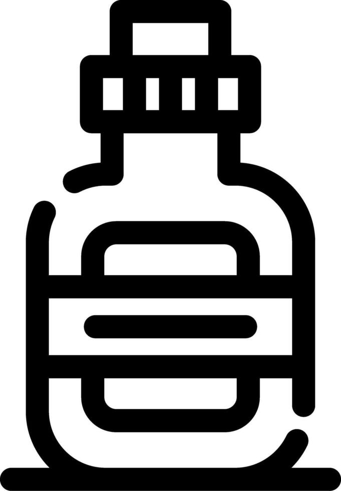 Protein Pulver kreativ Symbol Design vektor