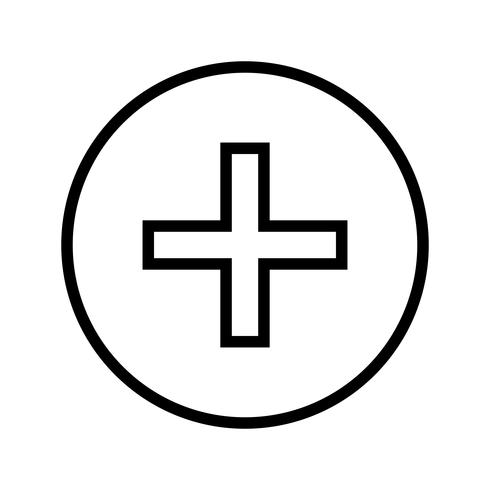 Vektor medizinische Zeichen Symbol