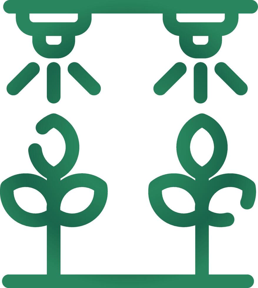 Bauernhof gewachsen kreativ Symbol Design vektor