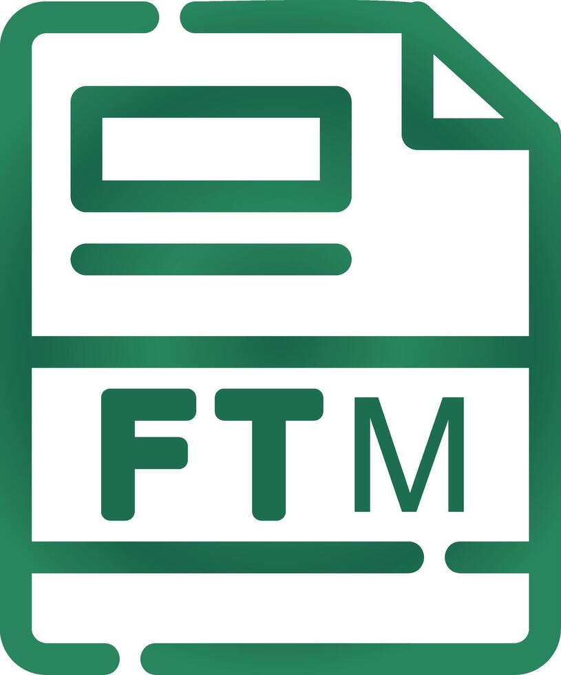 ftm kreativ Symbol Design vektor