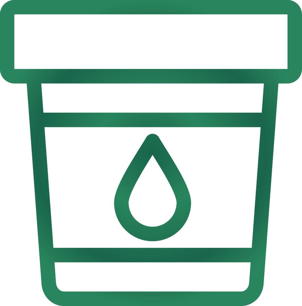 Urinprobe kreatives Icon-Design vektor