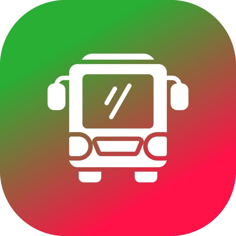 Bus kreatives Icon-Design vektor