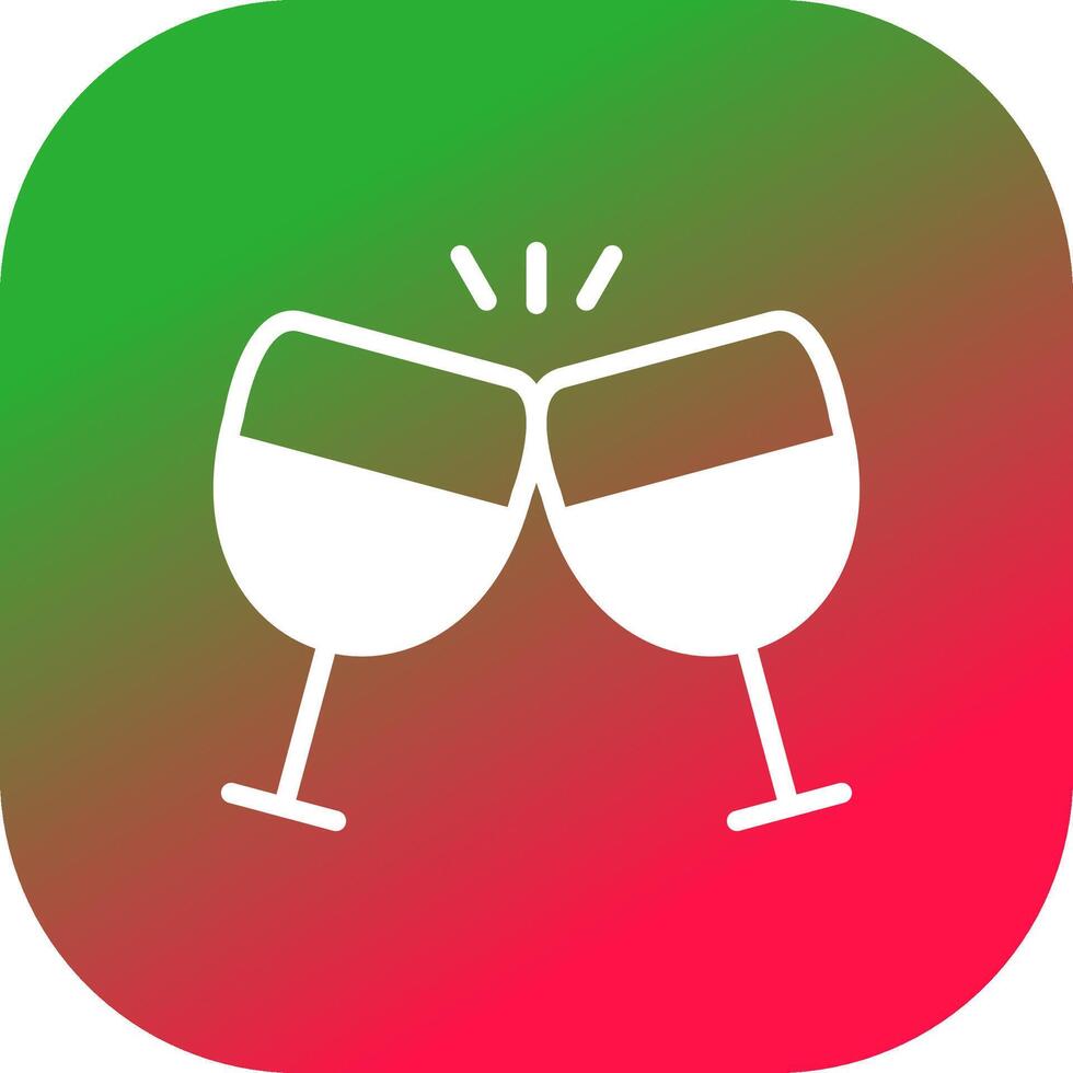 Wein kreatives Icon-Design vektor