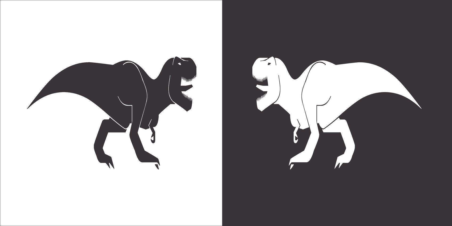 Illustration Vektor Grafik von Dinosaurier Symbol