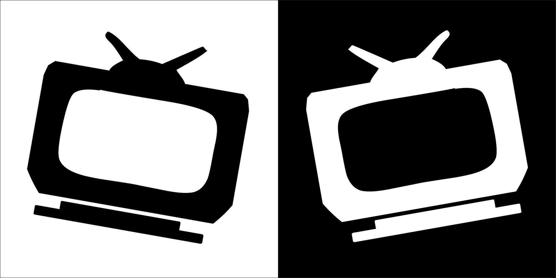 Illustration Vektor Grafik von Fernsehen Symbol