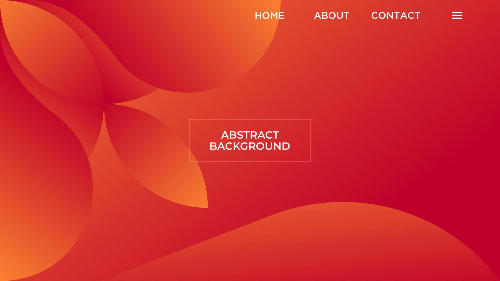 abstrakt Hintergrund elegant Gradient rot Orange glatt Farbe Design Vektor Vorlage gut zum modern Webseite, Hintergrund, Startseite Design