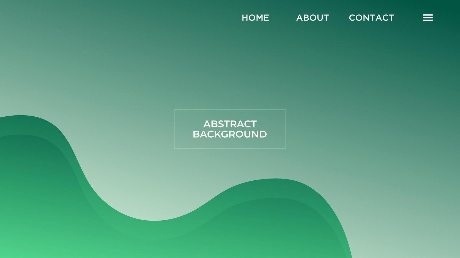 abstrakt bakgrund elegant lutning grön slät Färg design vektor mall Bra för modern hemsida, tapet, omslag design