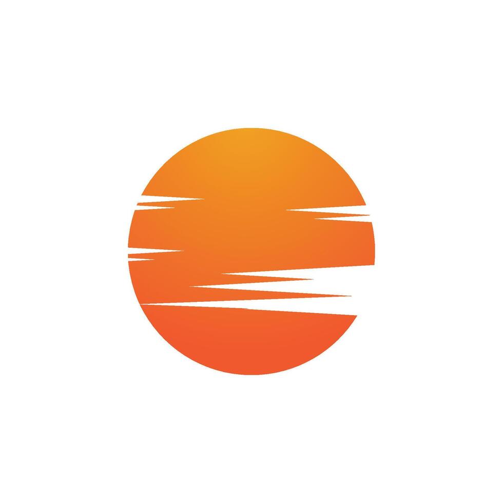 Sonne Logo Vektor Vorlage Symbol Design