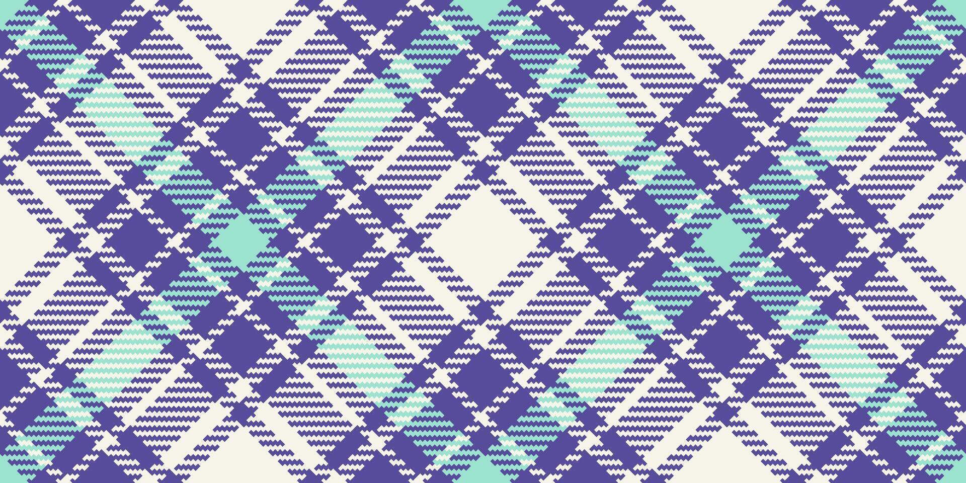 repig tyg textil- pläd, flanell sömlös tartan bakgrund. kunglig vektor kolla upp mönster textur i indigo och Linné färger.