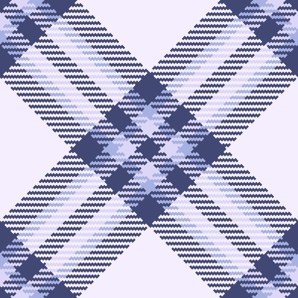 nahtlos Plaid Muster von Stoff Textil- Tartan mit ein Hintergrund Textur prüfen Vektor. vektor