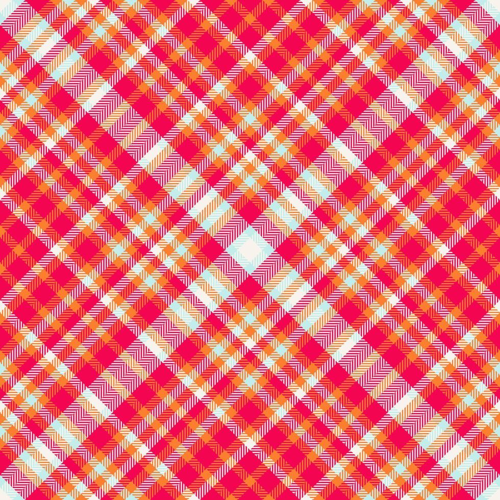 Textur Tartan Textil- von Muster Plaid nahtlos mit ein Stoff Hintergrund Vektor überprüfen.