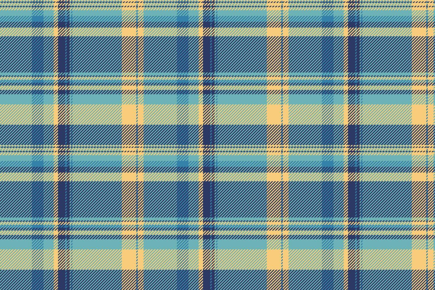 Stoff Muster Textil- von nahtlos Vektor prüfen mit ein Textur Tartan Hintergrund Plaid.