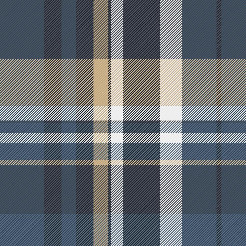 Postkarte Tartan Textur Plaid, Gitter Hintergrund Stoff Vektor. oben Textil- prüfen Muster nahtlos im Pastell- und cyan Farben. vektor