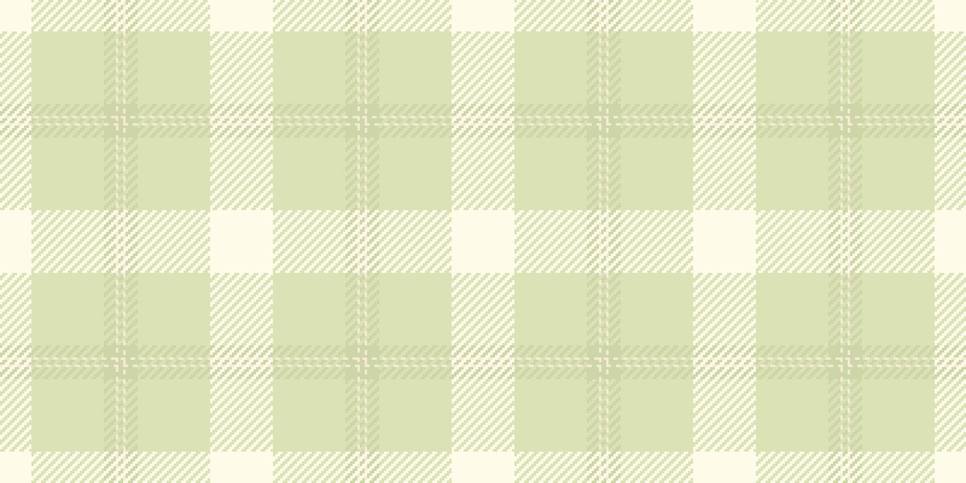 Single Stoff Textil- Plaid, repetitiv Tartan nahtlos Textur. Sammlung Muster Hintergrund prüfen Vektor im Licht Farbe.