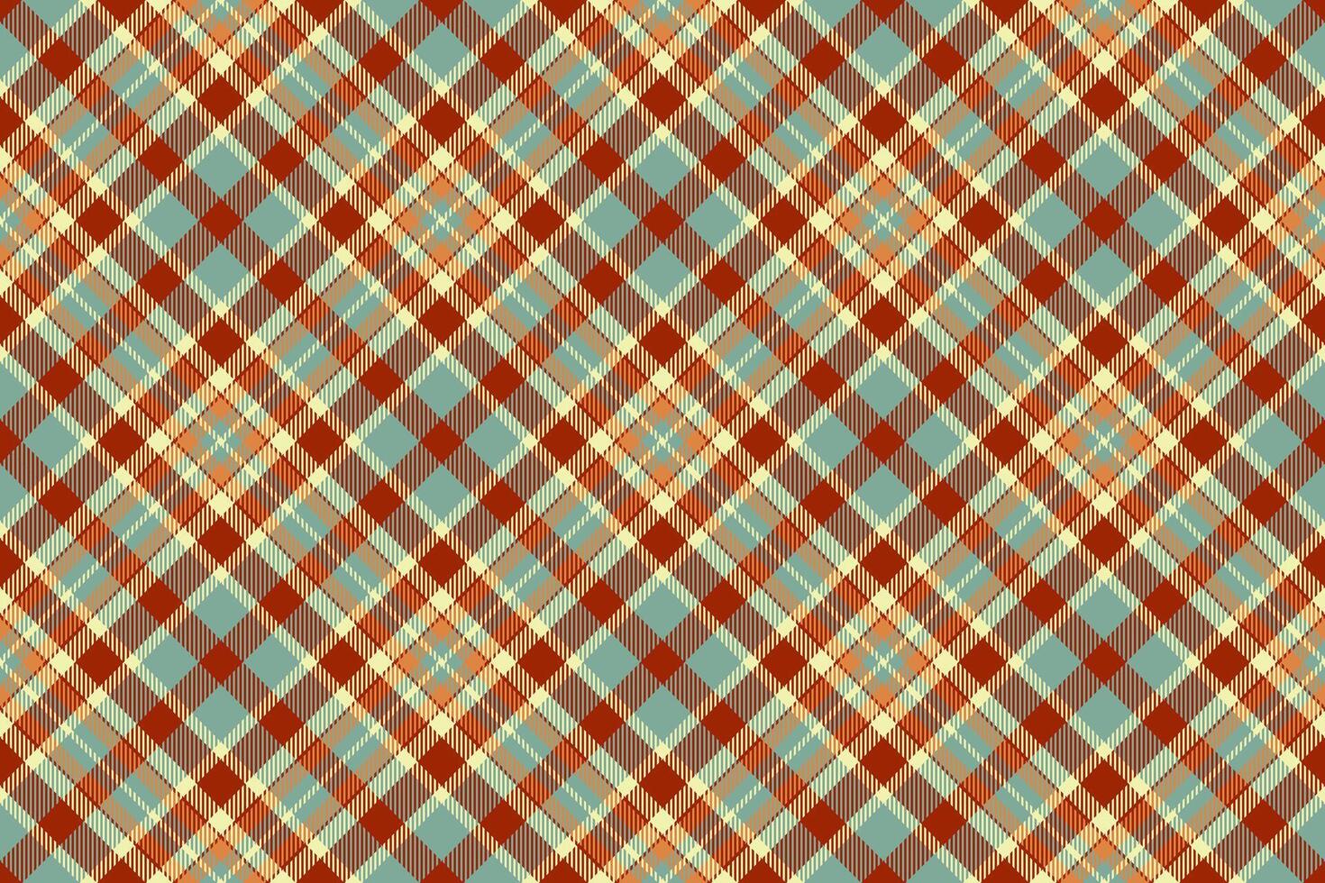 nahtlos Plaid Tartan von Muster Hintergrund prüfen mit ein Textil- Vektor Textur Stoff.