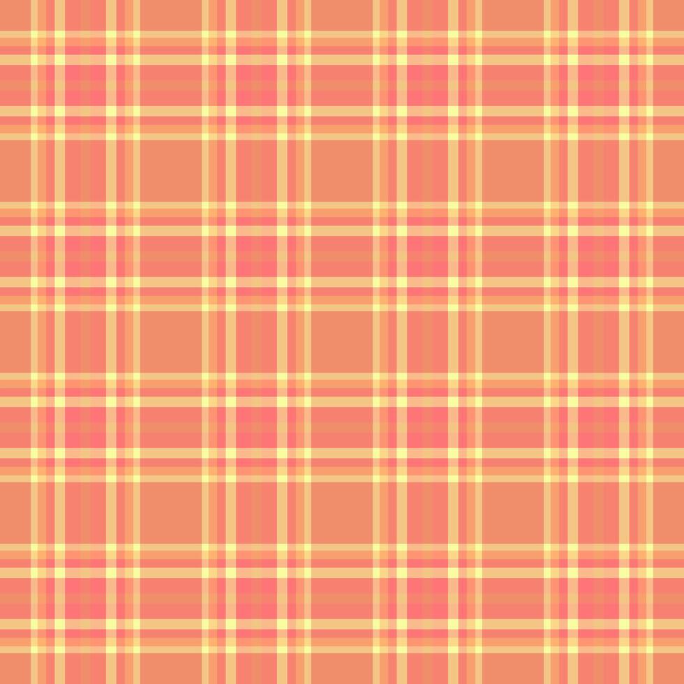 kolla upp sömlös tartan av tyg bakgrund textur med en mönster vektor pläd textil.