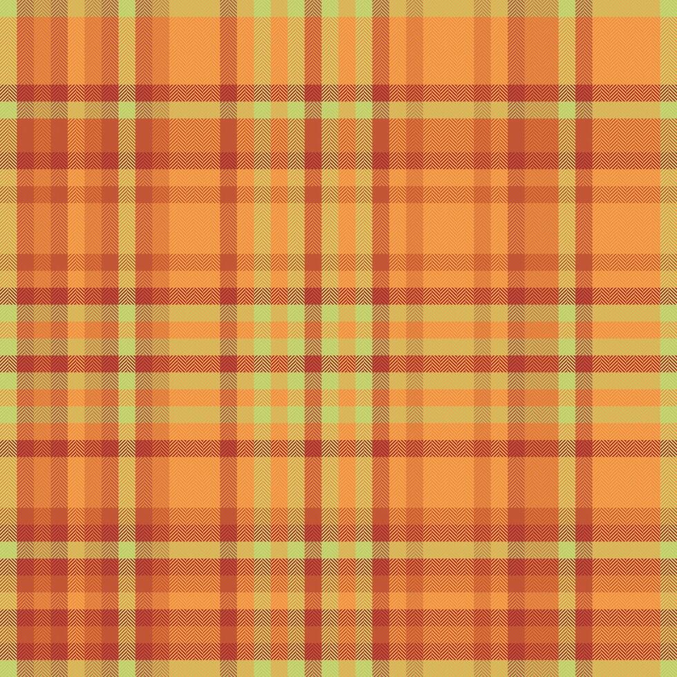 Textil- Stoff Vektor von Plaid Textur Muster mit ein Tartan nahtlos prüfen Hintergrund.