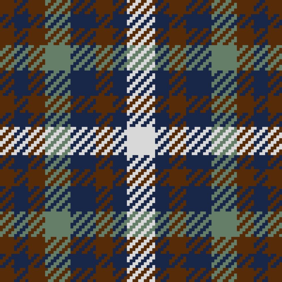 Textil- Design von texturiert Plaid. kariert Stoff Muster Swatch zum Shirt, Kleid, Anzug, Verpackung Papier drucken, Einladung und Geschenk Karte. vektor