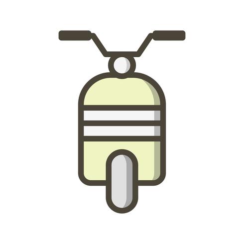vektor scooter ikon