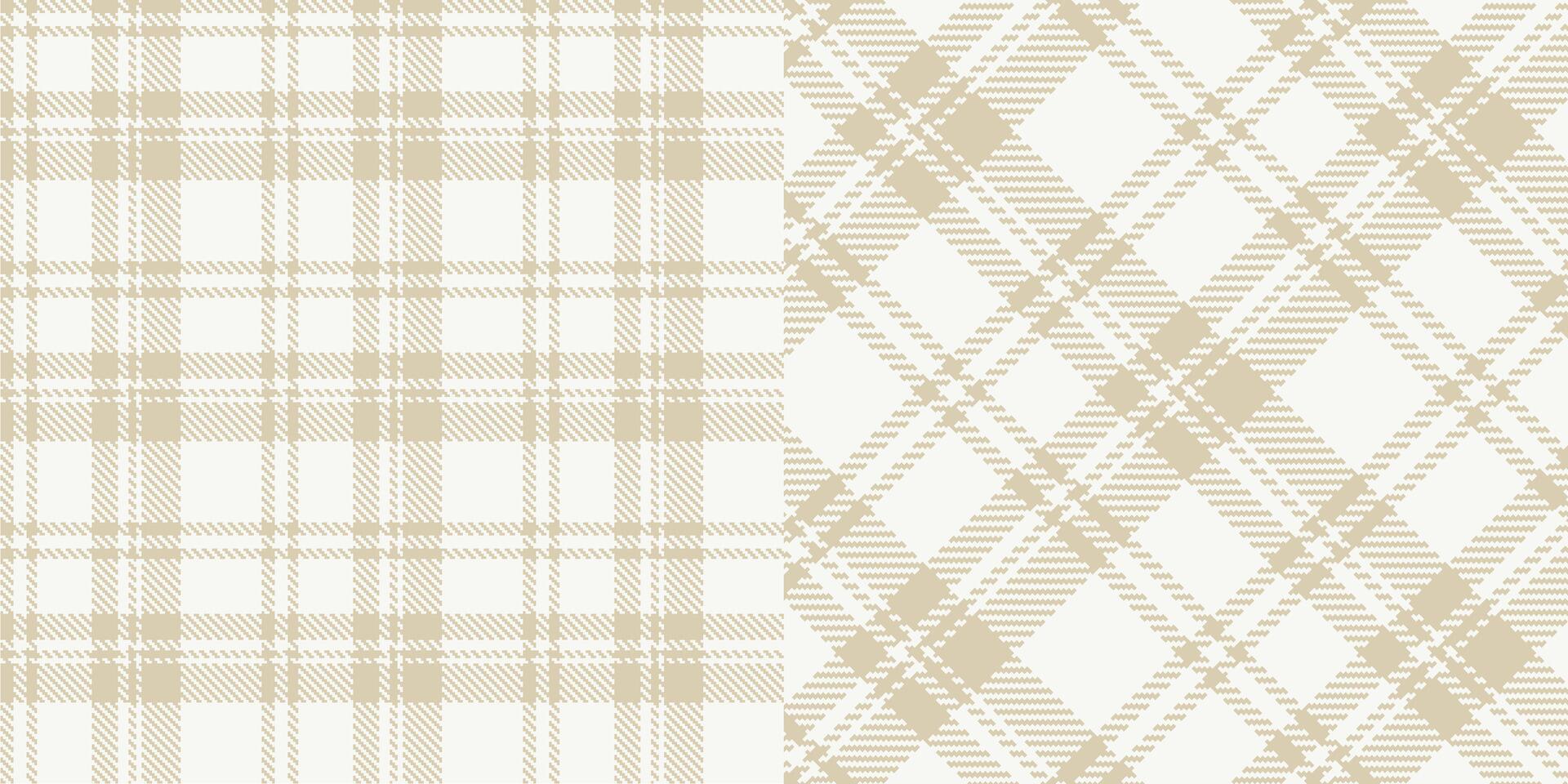 vektor rutig mönster eller pläd mönster . tartan, texturerad sömlös twill för flanell skjortor, täcke täcker, Övrig höst vinter- textil- kvarnar. vektor formatera