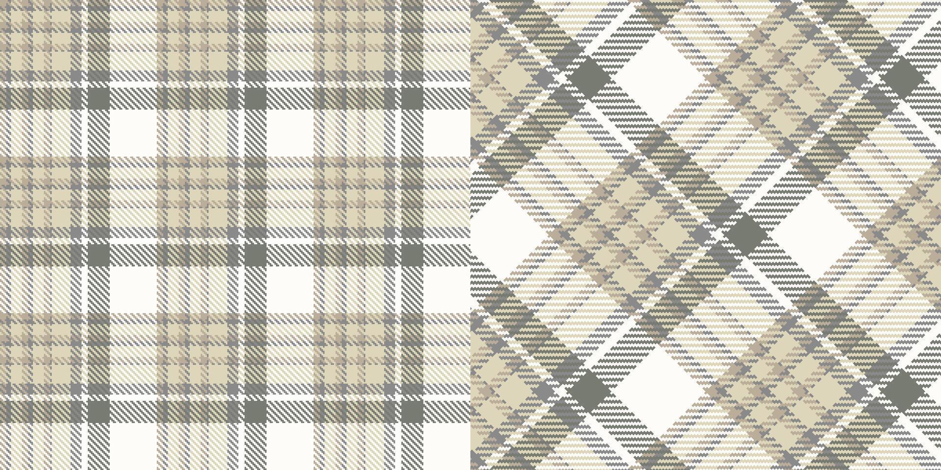 Vektor kariert Muster oder Plaid Muster . Schottenstoff, texturiert nahtlos Köper zum Flanell Hemden, Bettdecke Abdeckungen, andere Herbst Winter Textil- Mühlen. Vektor Format