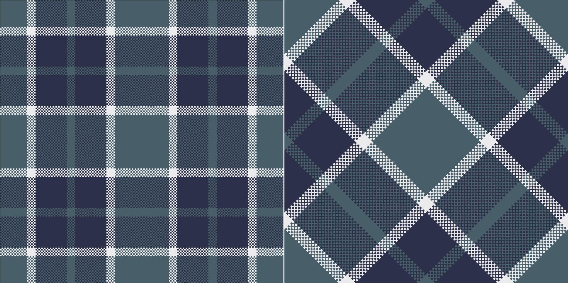 Vektor kariert Muster oder Plaid Muster . Schottenstoff, texturiert nahtlos Köper zum Flanell Hemden, Bettdecke Abdeckungen, andere Herbst Winter Textil- Mühlen. Vektor Format