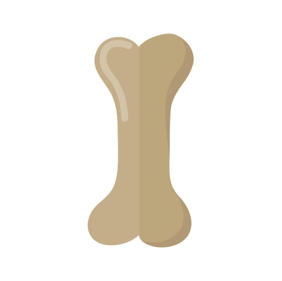 Knochen Symbol Clip Art Benutzerbild Logo isoliert Vektor Illustration