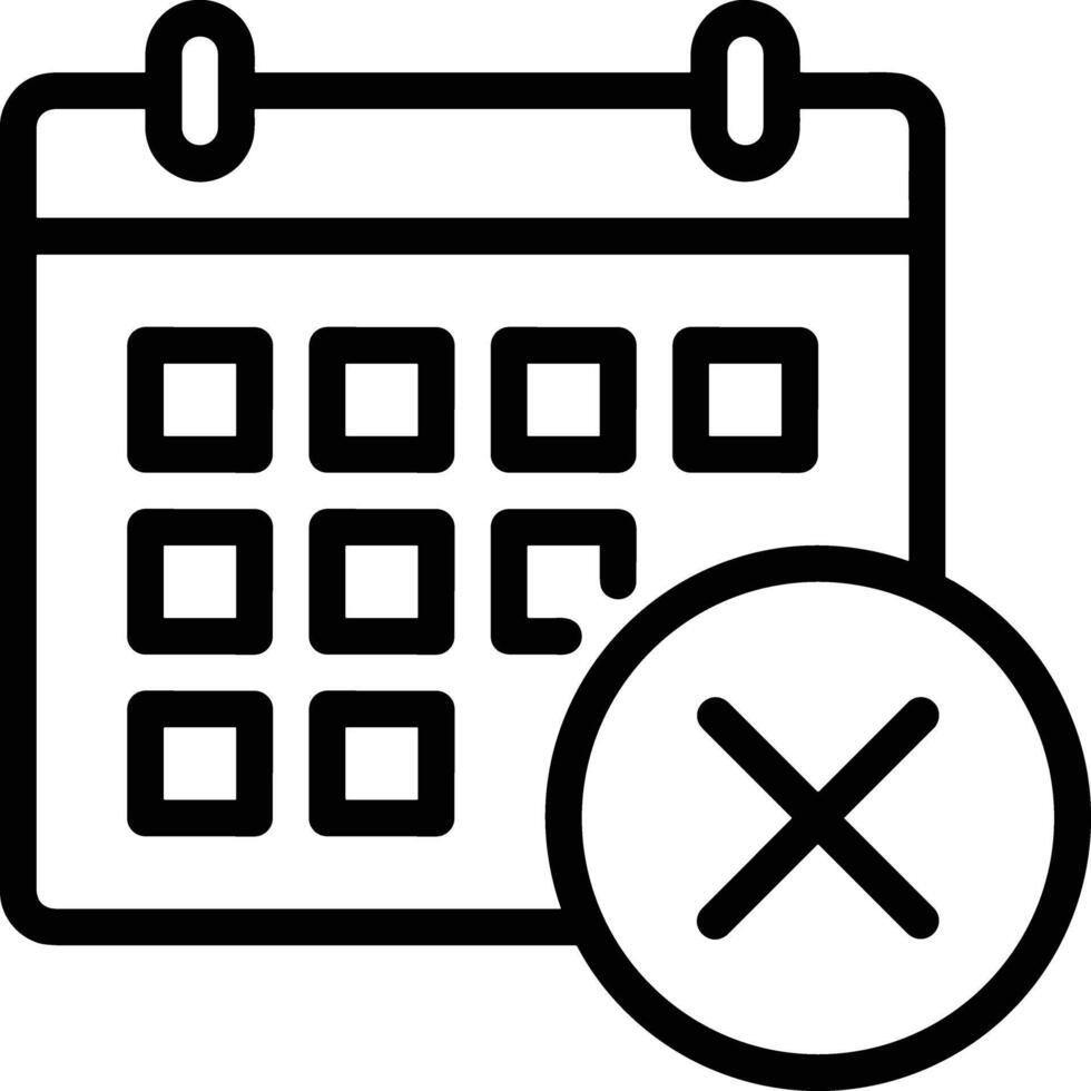 kalender schema ikon symbol vektor bild. illustration av de modern utnämning påminnelse dagordning symbol grafisk design bild