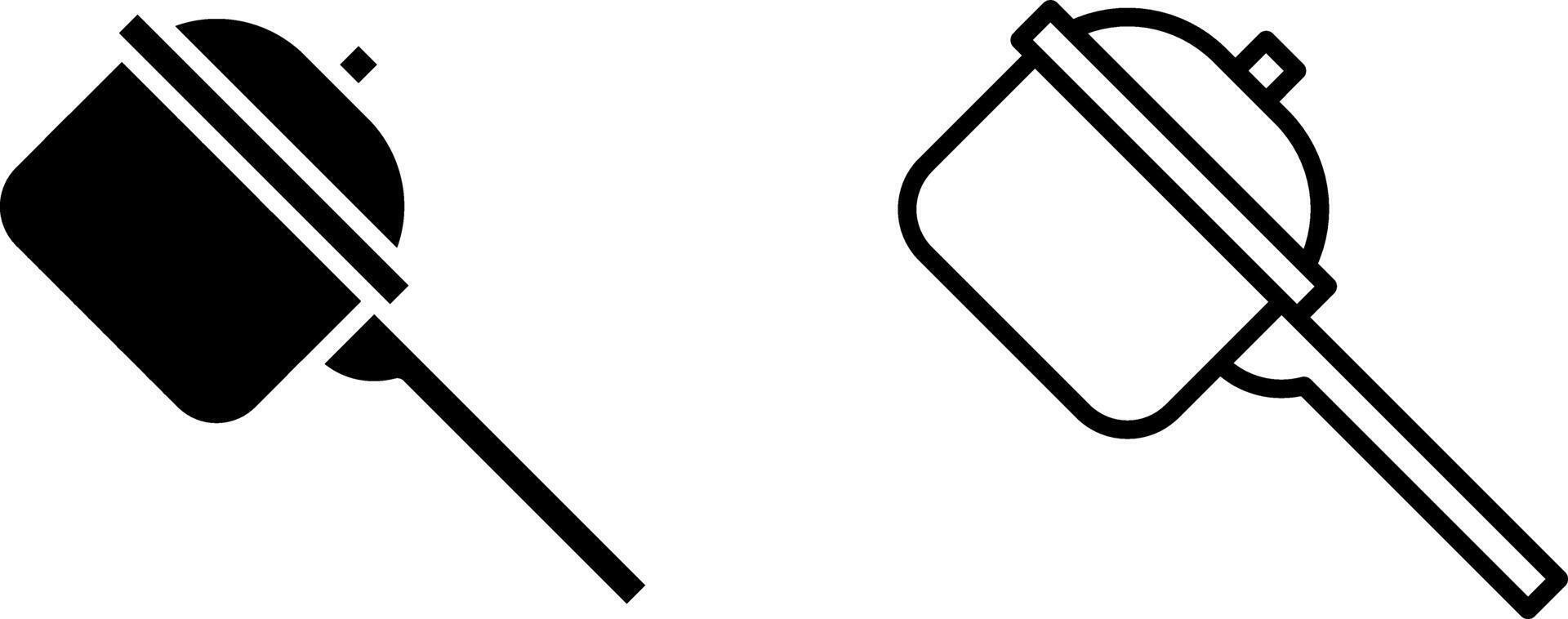pott ikon, tecken, eller symbol i glyf och linje stil isolerat på transparent bakgrund. vektor illustration