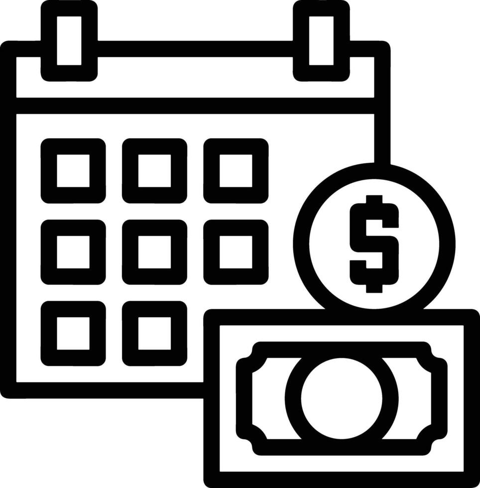 kalender schema ikon symbol vektor bild. illustration av de modern utnämning påminnelse dagordning symbol grafisk design bild