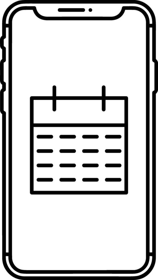 kalender schema ikon symbol vektor bild. illustration av de modern utnämning påminnelse dagordning symbol grafisk design bild